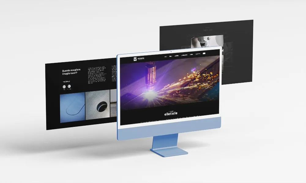 Elletielle: nuovo sito web per un'azienda del settore metalmeccanico
